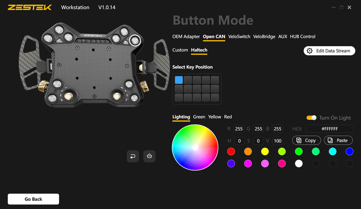 Haltech keypad emulation