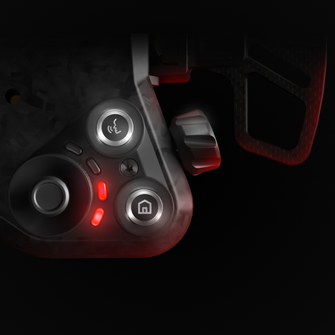 RGB buttons and status lighting